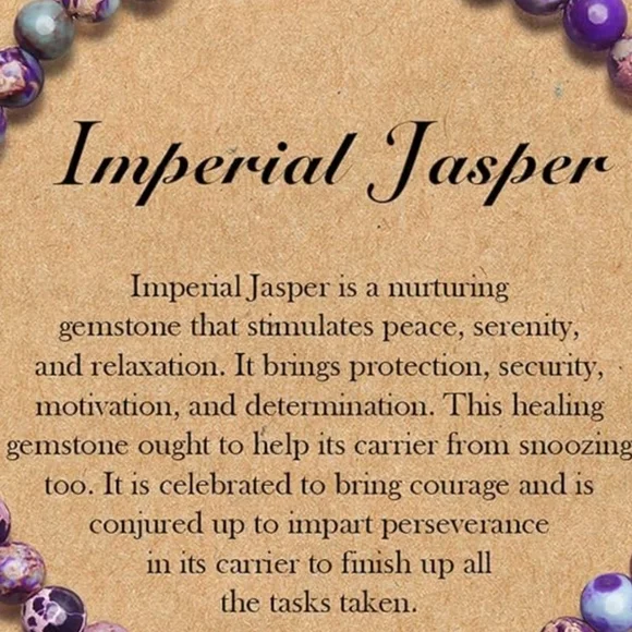 Handamade Virginia Beach Seashell Braclet With Imperial Jasper Stones! - Picture 7 of 7